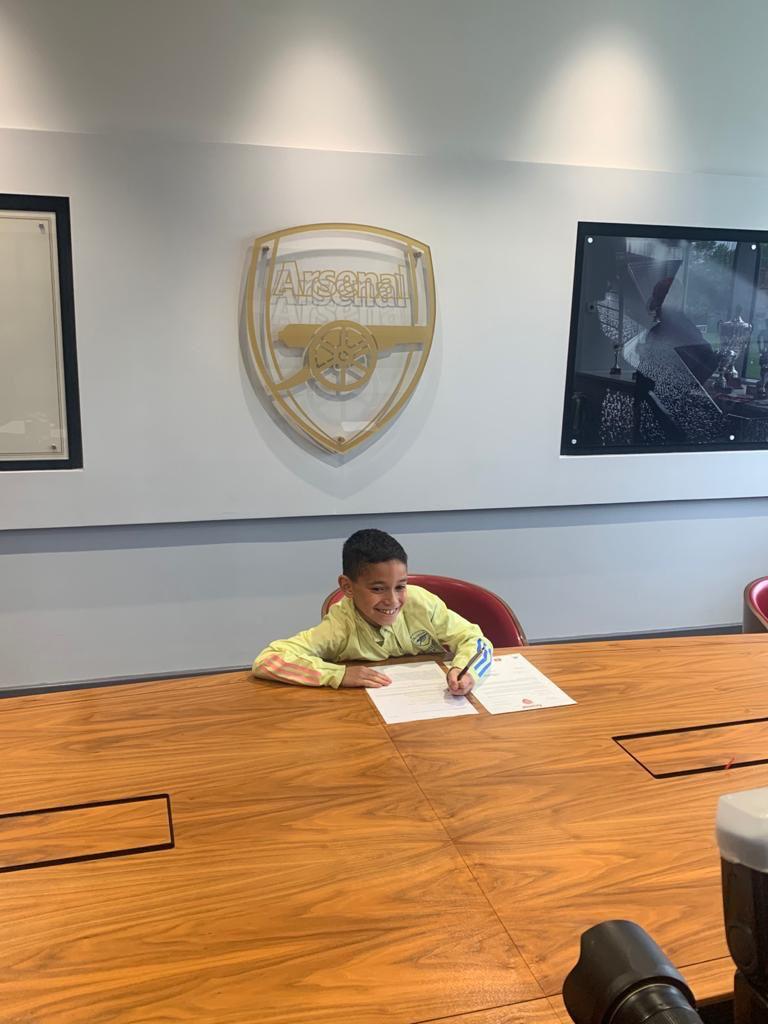 Amir signed for Arsenal 2019