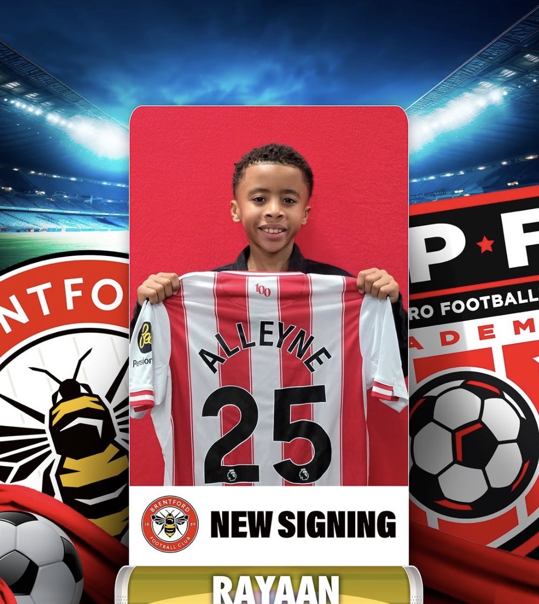 Rayaan Signs for Brentford