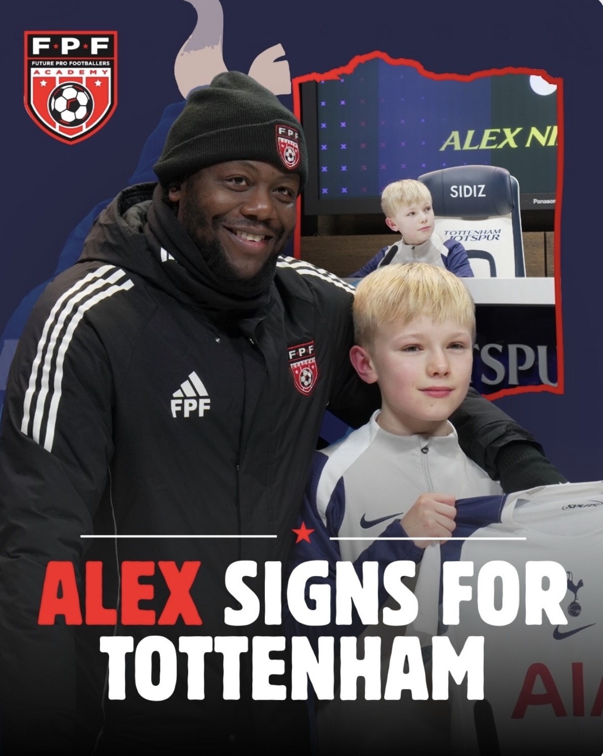 Alex Signs for Tottenham Hotspur