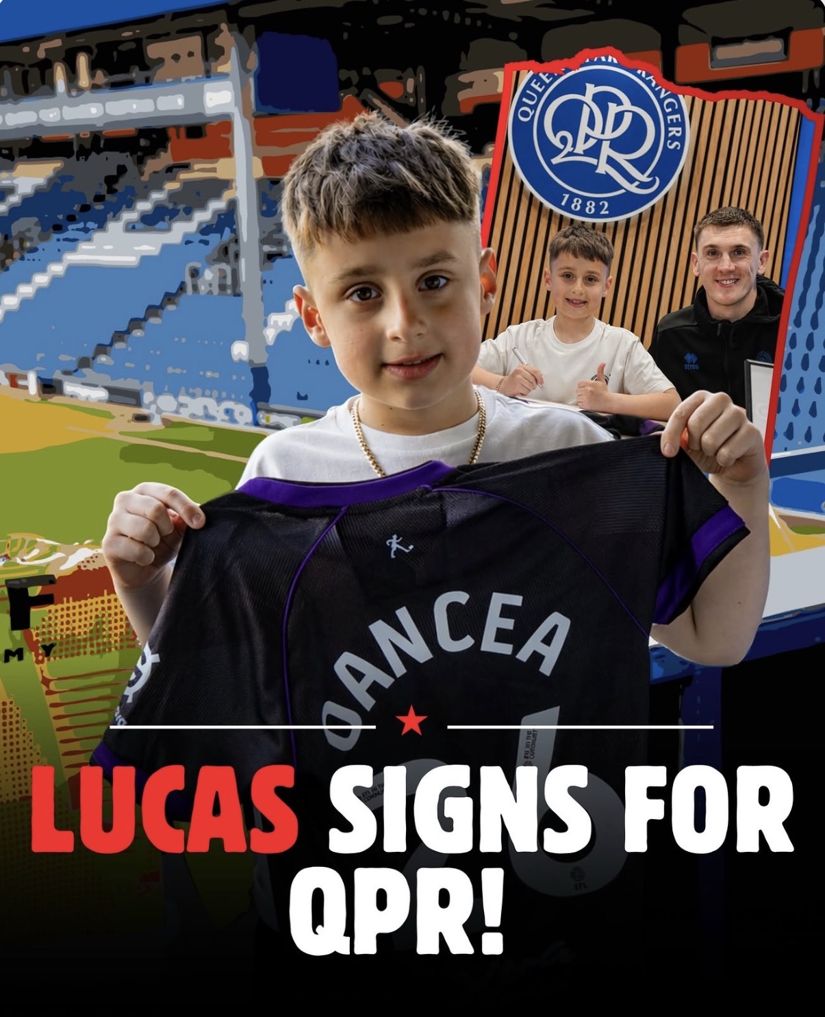 Lucas Signs for Queens Park Rangers